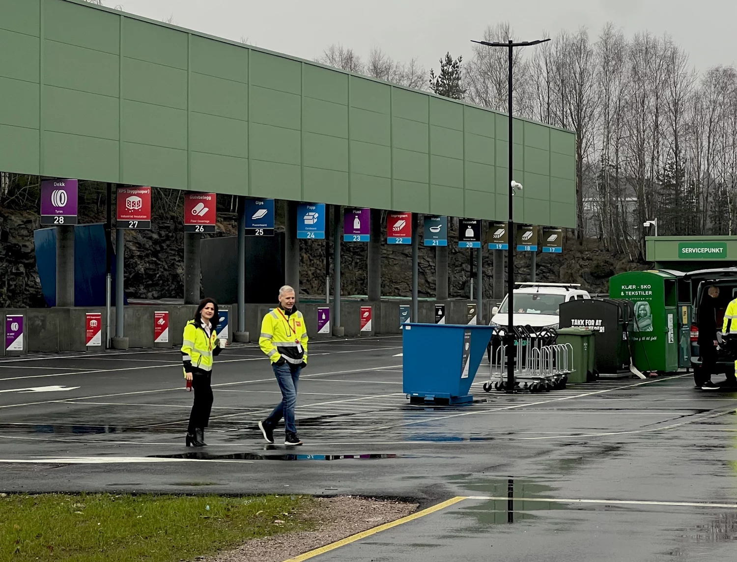 Nye Rødmer gjenvinningsstasjon åpnet